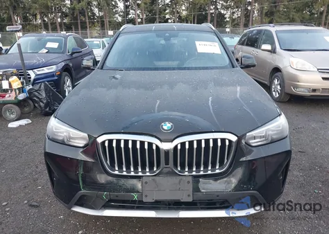 2023 BMW X3 xDrive30I из США, поврежденный, VIN 5UX53DP0XP9P14751